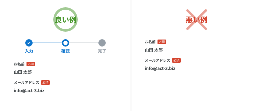 入力フォームにおけるui設計の基本とuxを改善するためのデザインルールとは Act3 Online